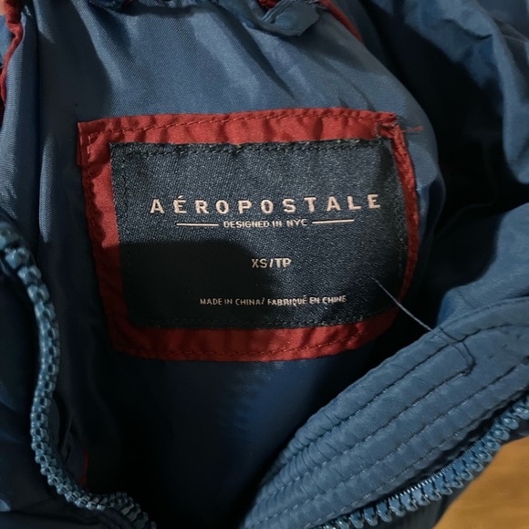 Aeropostale Blue Puffer Jacket - Picture 3 of 3